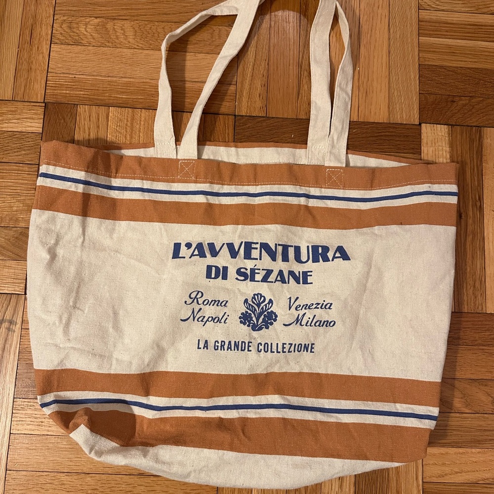 Sézane collectible tote - Italy